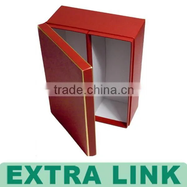 Wholesale Cardboard Luxury Fancy Handmade Wooden Wine Bottle Boxes