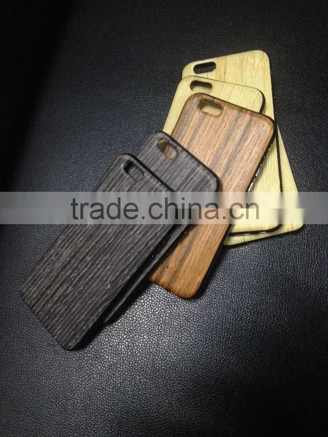 Best selling Wood Grain Sticker Phone Case without logo for iPhone 6s