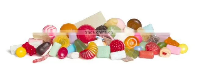 Suger coated soft fruit juice jelly candy