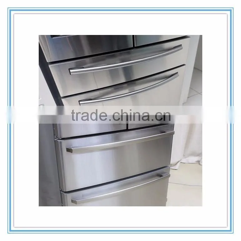 Aluminum refrigerator door handles