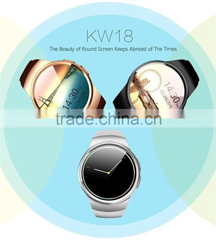 Wholesale MTK2502C CPU smart watch with sim card smart watch