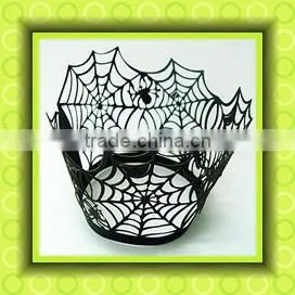 wedding party favor black cupcake wrappers for 2016 Olympic Game