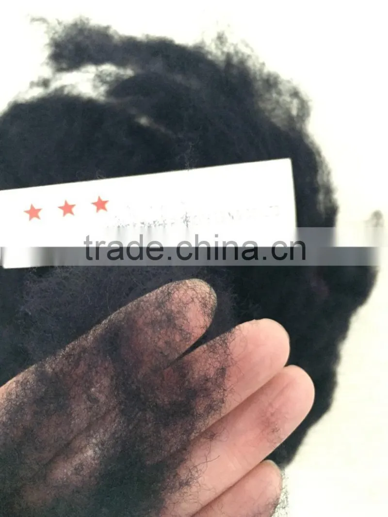 dyed black sheep wool 20.5 & 40-50mm