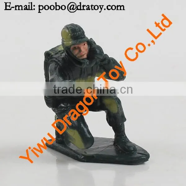High quality plastic soldier figure toys
