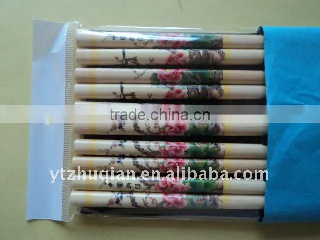 round bamboo chopstick wooden chopsticks in bag