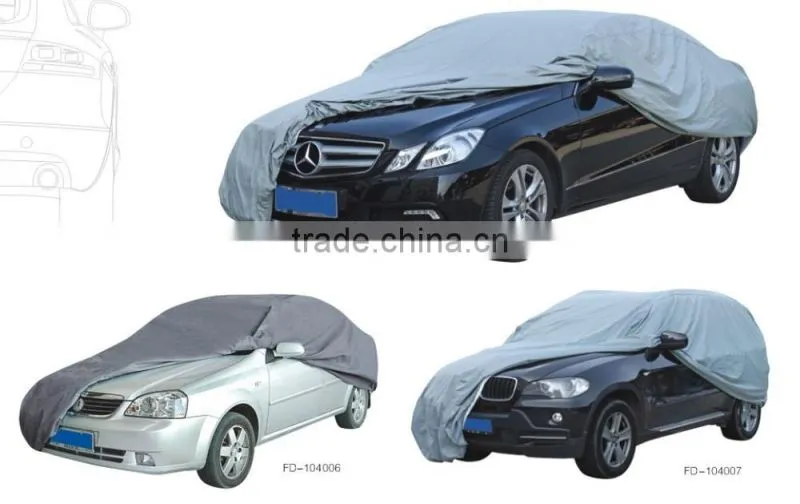 New design high quality PVC & PP cotton car cover in car accessories