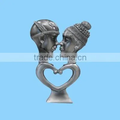 cute polyresin wedding couples