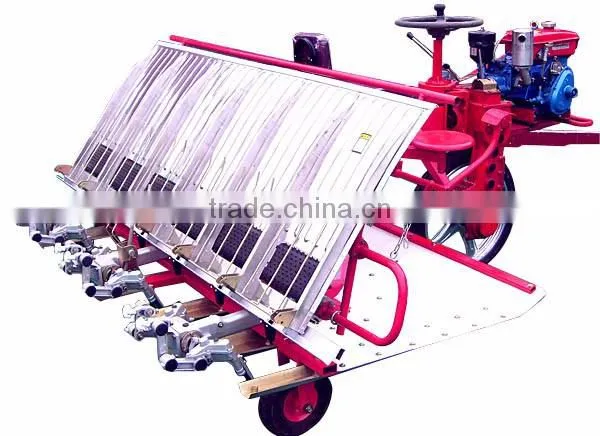 hot sale high agricultural machine 6 row rice transplanter