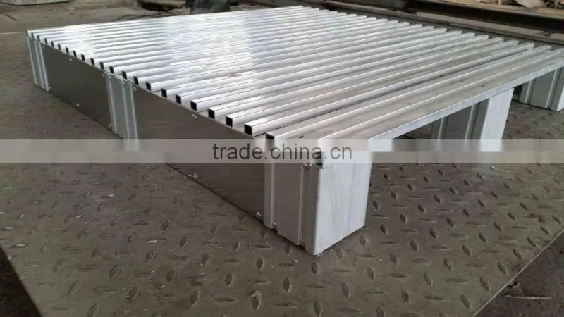 OEM ODM Factory Supply Top Quality Custom Sheet Aluminum Metal Tray for seafood fast frozen processing