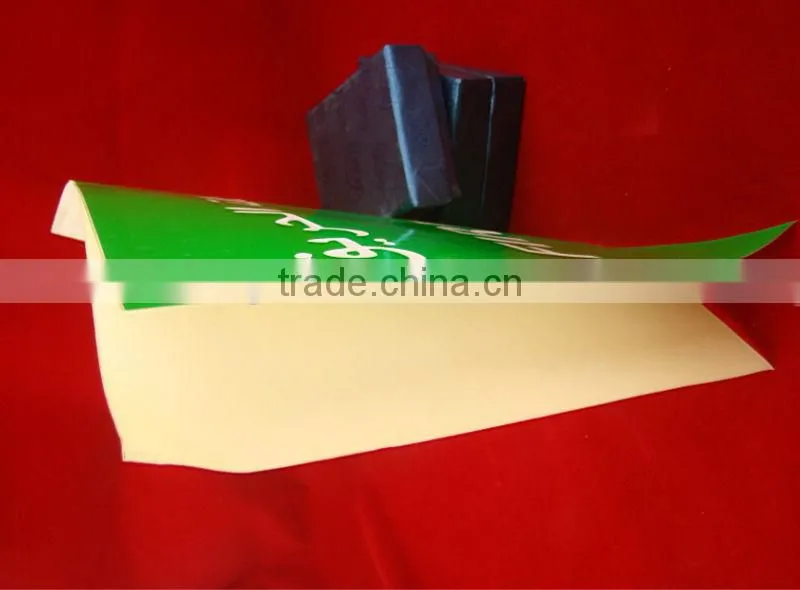 China custom cheap fire exit safety sign sticker