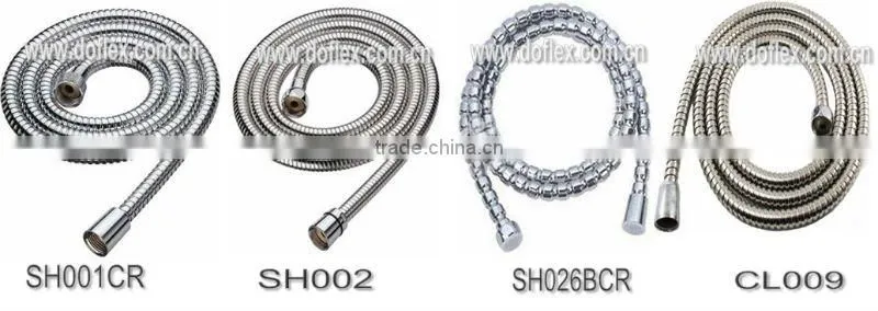 Brass double-lock shower hose