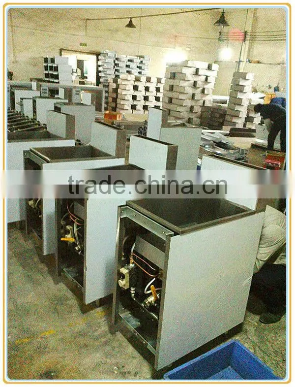 free standing Gas single deep Fryer with cabinet(GF-2G)
