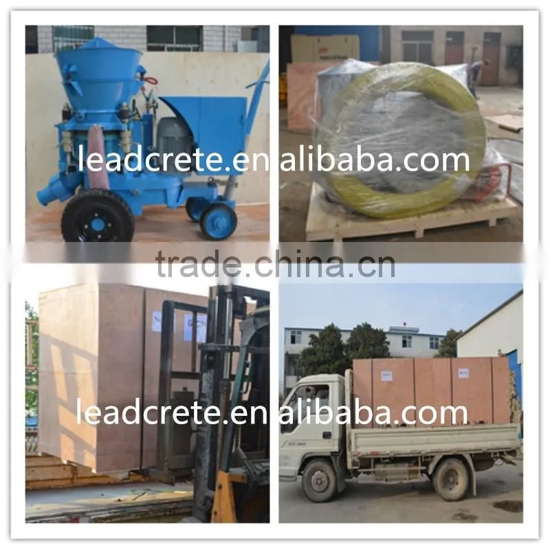 OEM supplier ISO certificate LZ3AR air motor driven dry refractory gunning machine