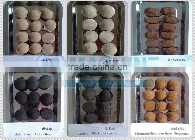 powdered charcoal briquette press machine