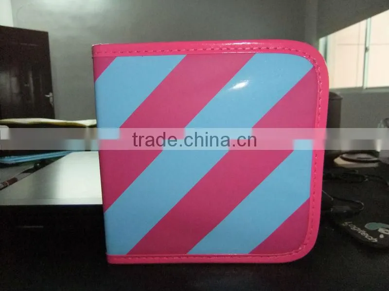 lovely pvc CD/DVD bag/2016 new style CD/DVD bag