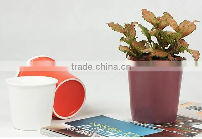 Indoor small colorful ceramic teacup planter pot for succulent plants