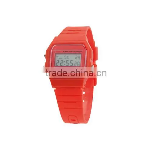 Hot colorful plastic digital watch in China
