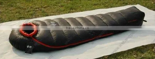 Down sport sleeping bag camping sleeping bag