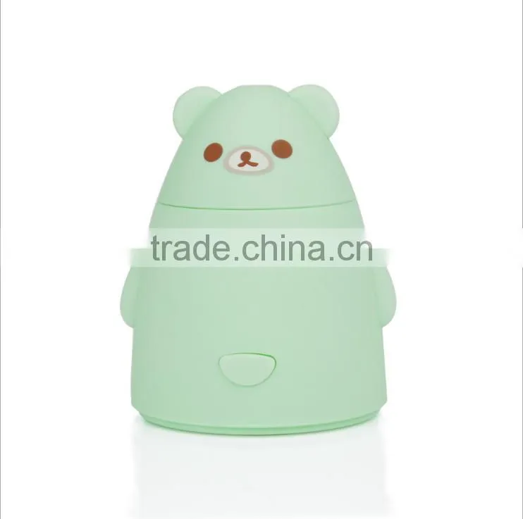 Creative Cartoon Bear Shape Humidifier, USB Mini Desktop Air Purifier