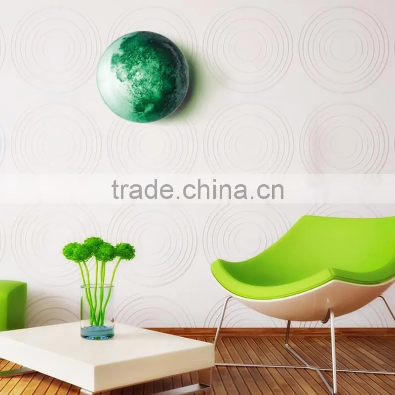 New Arrival Emulational Moon Wall Lamp, Colorful Variable Night Lamp Could Be Remote Control