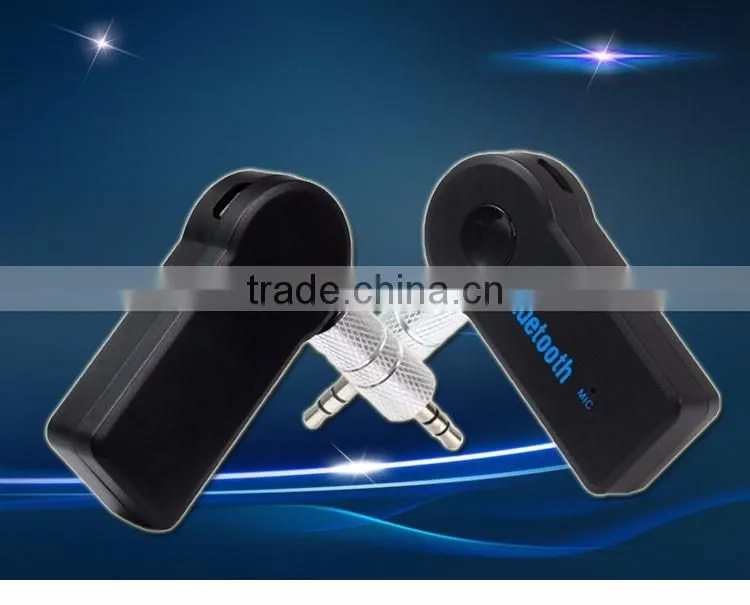 Latest Wireless 3.5mm AUX Music Receiver bluetooth car receiver 12v