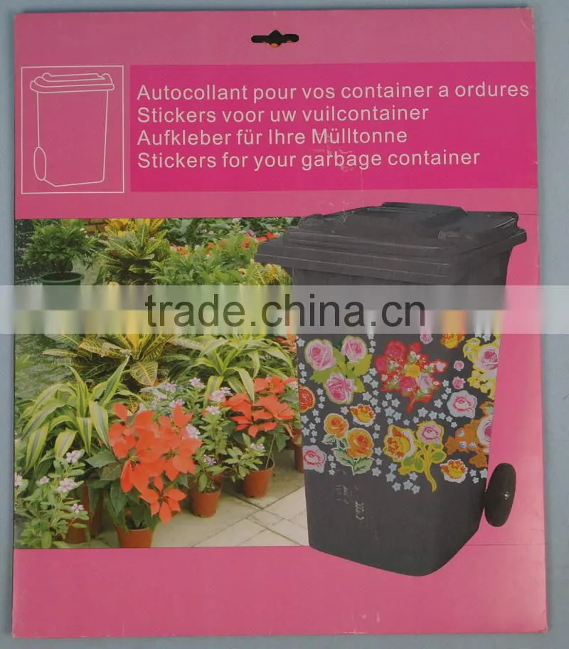 DIY Eco-Friendly Waste Bin Sticker
