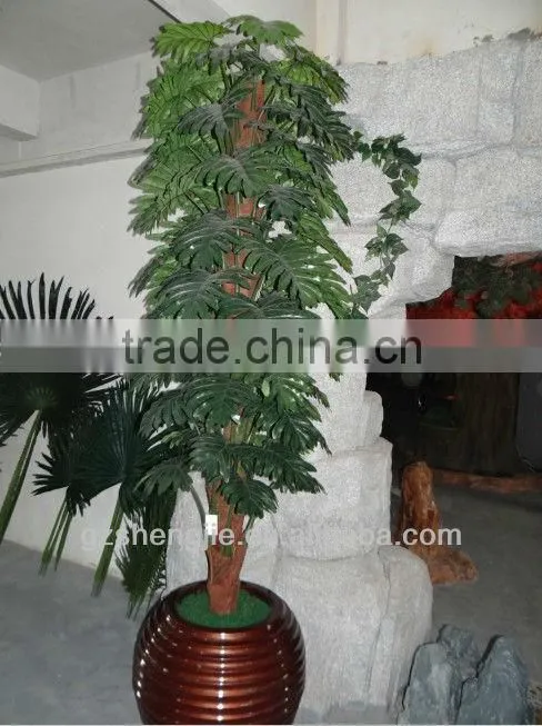 china new products,mini bonsai,artificial Scindapsus aureus