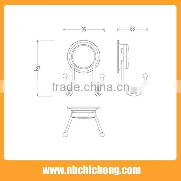 wall mounted bathroom shower hook Plastic bath hooks