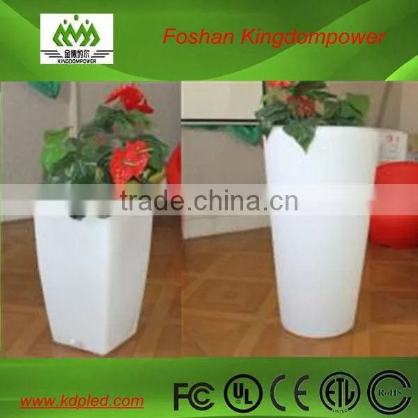 Colorful flash decoration led flowerpot light