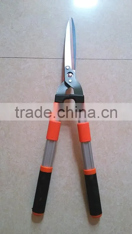 Aluminum Long Handle Rubber Grip Telescopic hedge shears