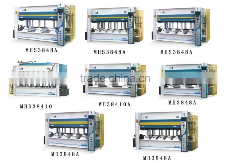 MH38410A*100 CE Certification Woodworking Hot Press Machine