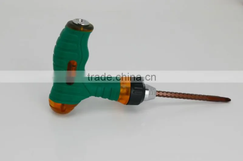 Berrylion China Multifuction Ratchet Screwdriver with 2 head