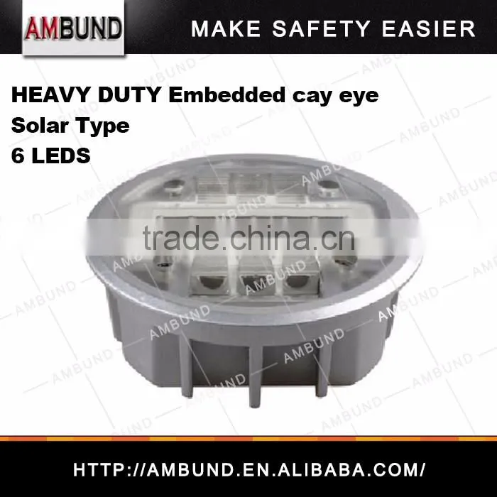 Heavy duty Embedded road stud - Solar and Cable type