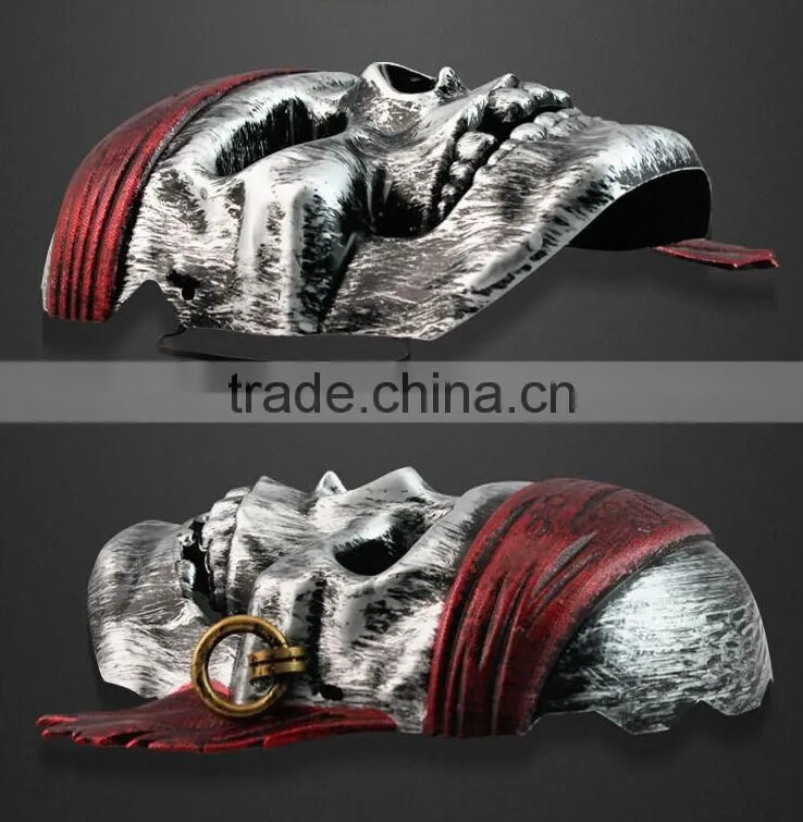 PVC Full Face Pirate Skeleton Mask