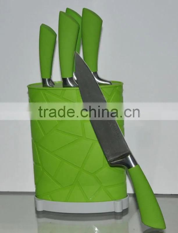 Hollow stainless steel handle knife