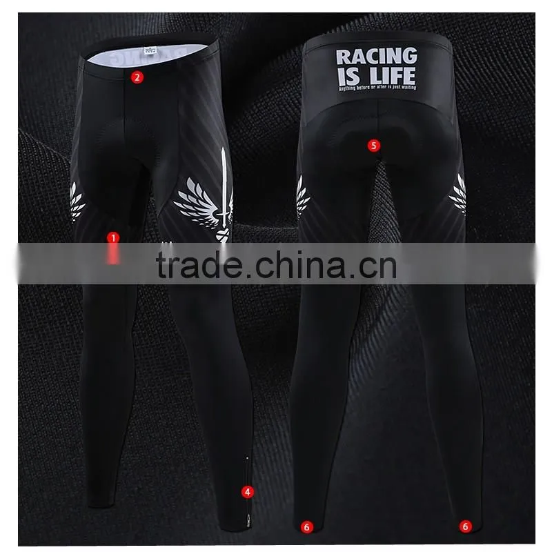 Long sleeve cycling jersey/bicycle clothing/bike cloths set