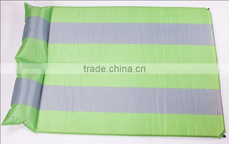 Double Self Inflating Camping Mattress with Pillow