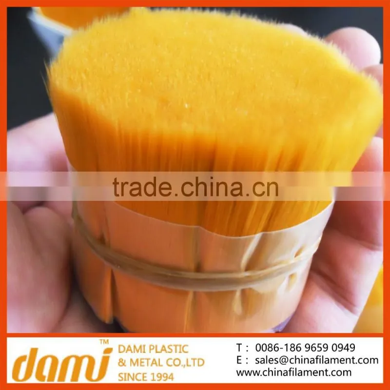 Taklon PBT Tapered Filament for artist brush,cosmetic brush and makeup brush fiber