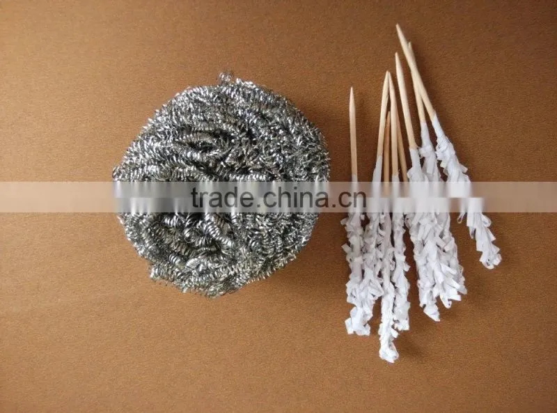 stainless steel pot scourer from factory in China