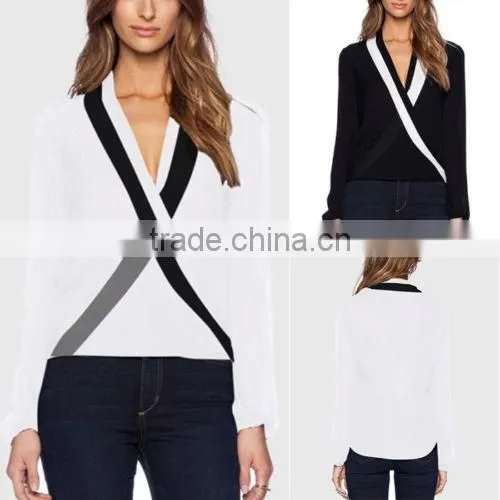 Women Long Sleeve Cropped One Off Shoulder Mini Casual Summer Tops