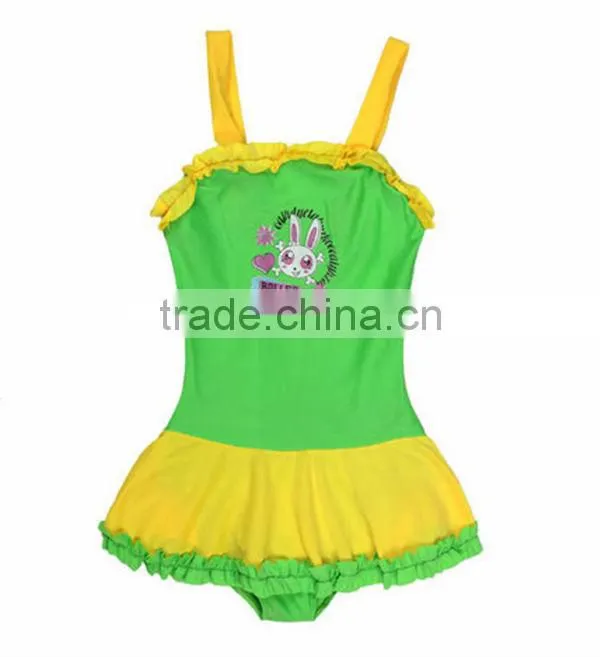 2013 HOT SELL!!! New Collection Stock Printed Baby Swimwear
