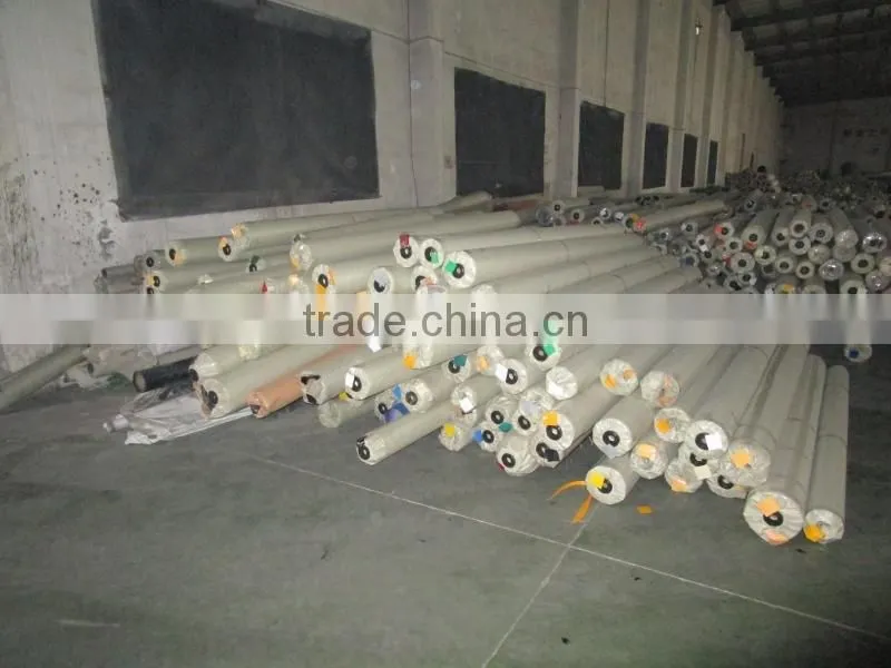 Stocklot Pvc Coated Tarpaulin PVC coated Fabric China stock