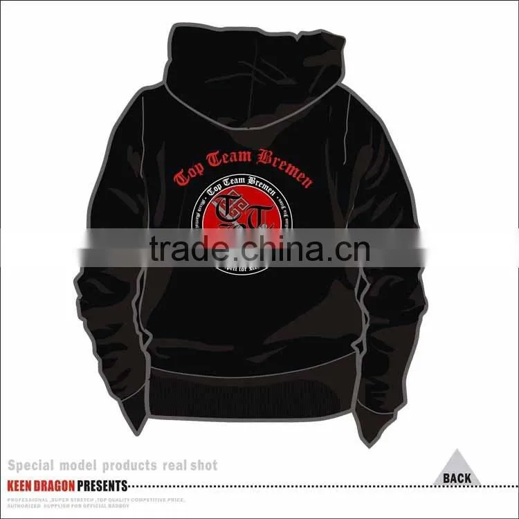 Men's New Apparel 100% Cotton Microfiber printed Custom Zipper -up Hoodies