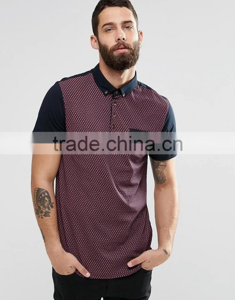 MGOO 100 Cotton Mens Work Formal Polo For Business Type Short Sleeves Customized Mens Shirts