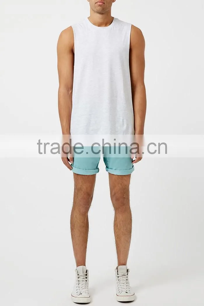 Casual white classic workout tank tops