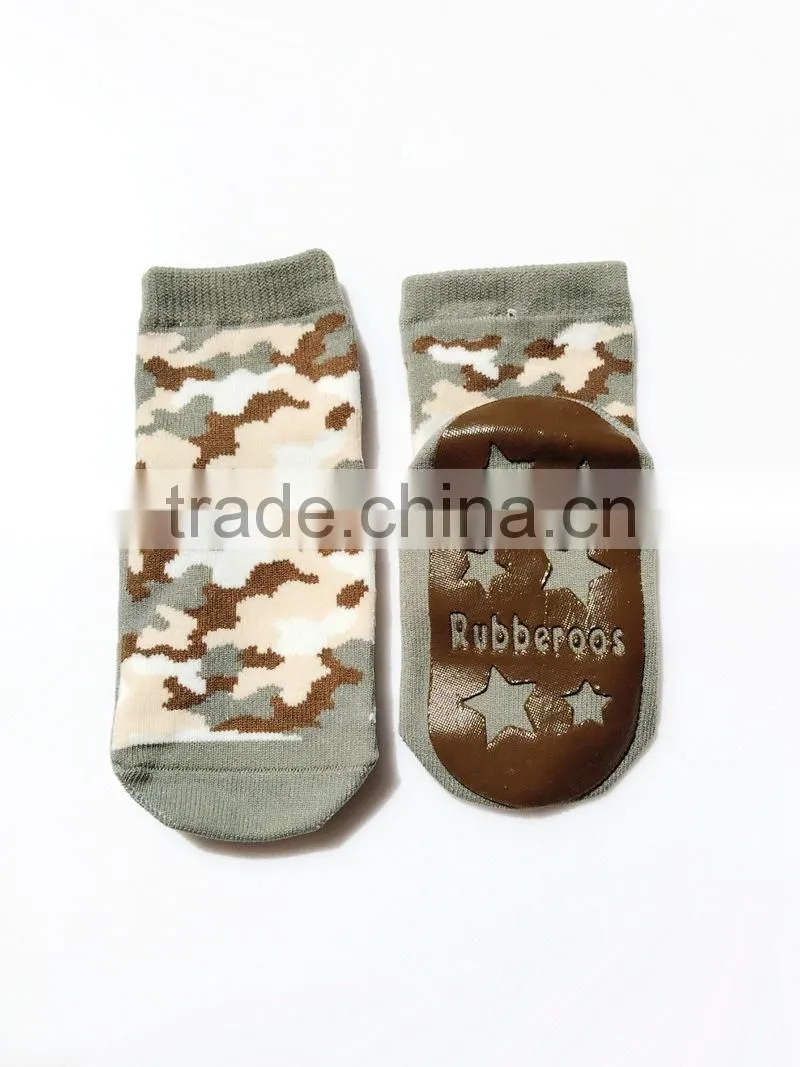 Cartoon Tube Baby Floor Shoes Newborn Anti Slip kids Rubber Soles Baby Socks