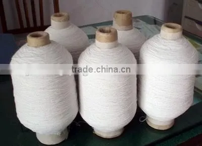 52#-110# Black and white rubber elastic yarn