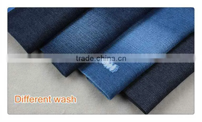 B2472 hot sale rigid denim fabric suit for man