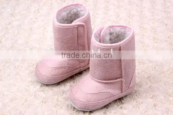 Fashion New Winter Toddler Infant Girls First Walkers Crib Shoes
