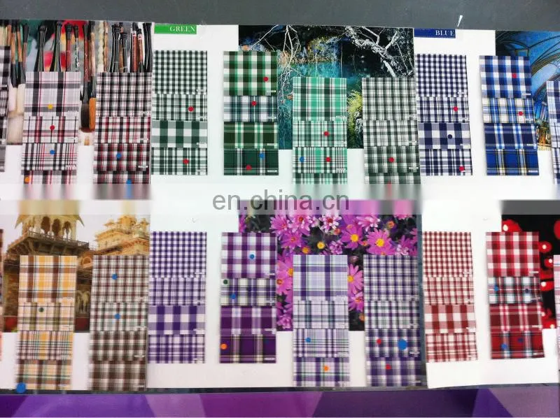 2014 fashion yarn dyed twill cotton YARN DYED SHIRTING fabrics